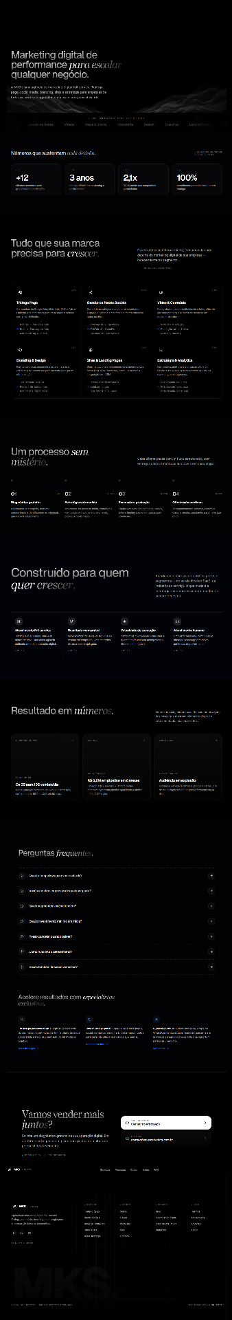 Preview do projeto MKS Marketing